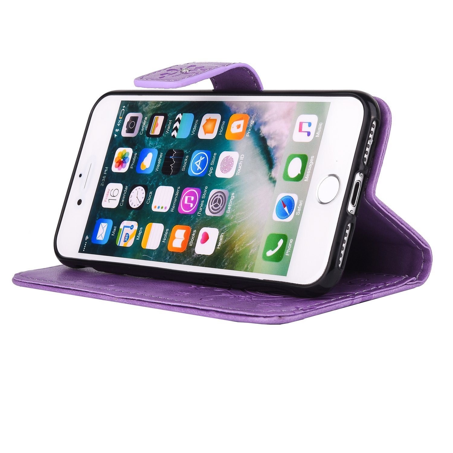 Amazon | iphone SE3/iphone SE2/iPhone8 / iPhone7手帳ケース